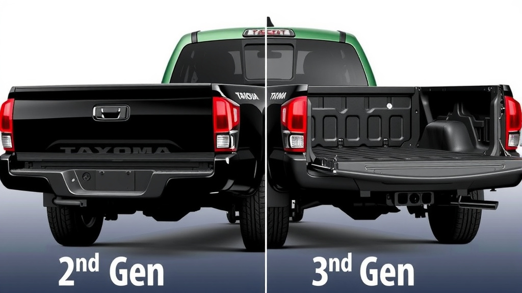 Tacoma Bed Dimensions: 2nd Gen vs. 3rd Gen