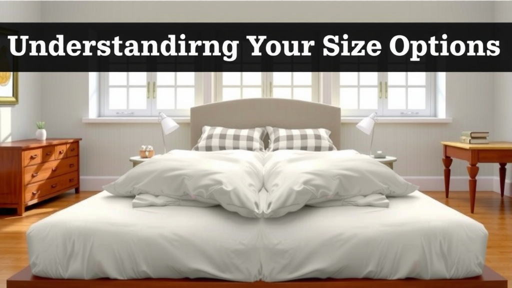 Understanding Your Bed Size Options: 3/4 vs. Double