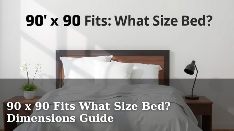 90 x 90 Fits What Size Bed? Dimensions Guide