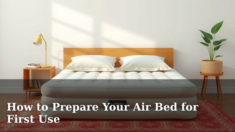 How to Prepare Your Air Bed for First Use