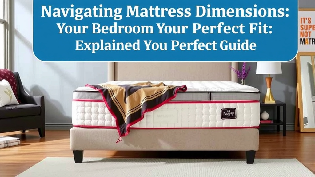 Navigating Mattress Dimensions: Your Bedroom's Perfect Fit