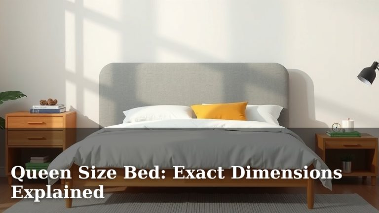 Queen Size Bed: Exact Dimensions Explained