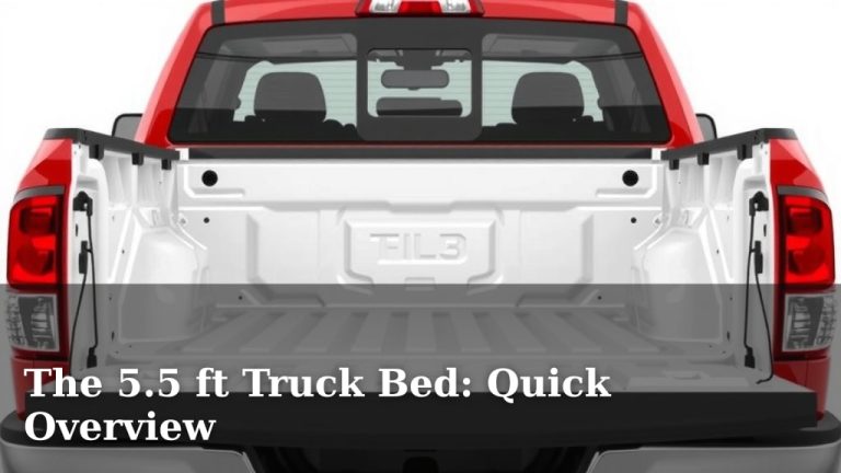 The 5.5 ft Truck Bed: Quick Overview