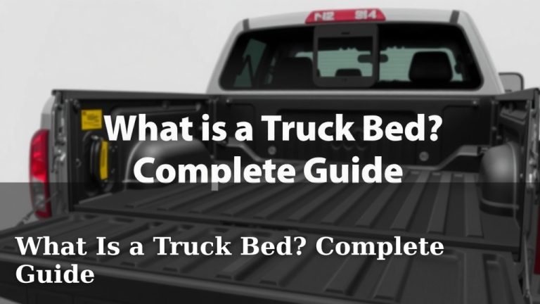 What Is a Truck Bed? Complete Guide