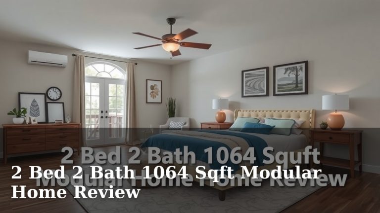 2 Bed 2 Bath 1064 Sqft Modular Home Review