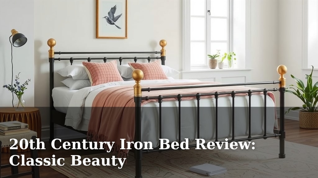 20th Century Iron Bed Review: Classic Beauty