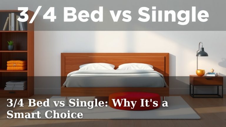 3/4 Bed vs Single: Why It's a Smart Choice