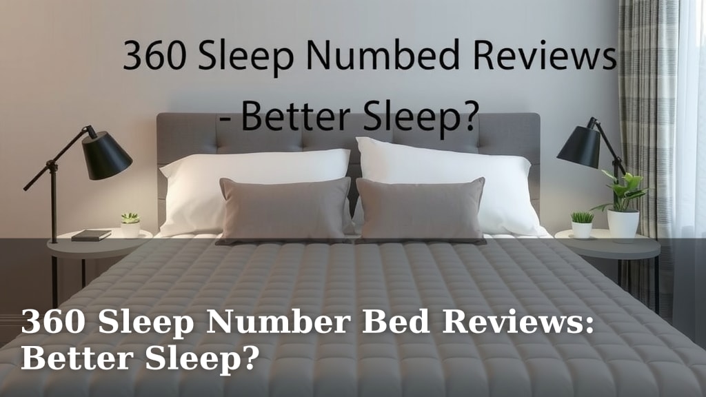 360 Sleep Number Bed Reviews: Better Sleep?