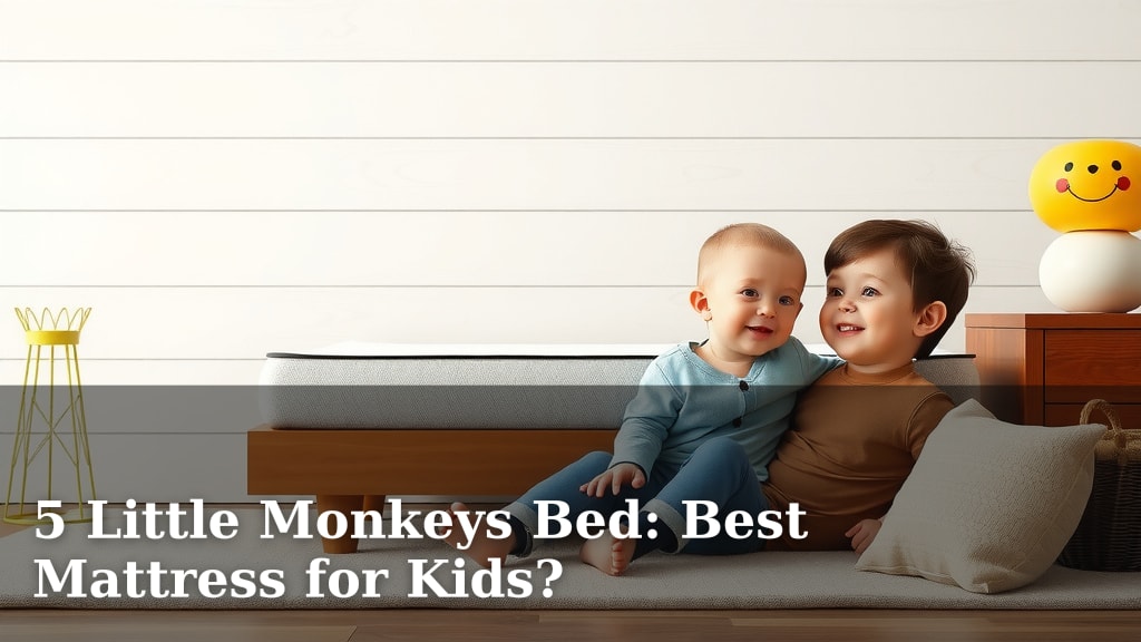 5 Little Monkeys Bed: Best Mattress for Kids?
