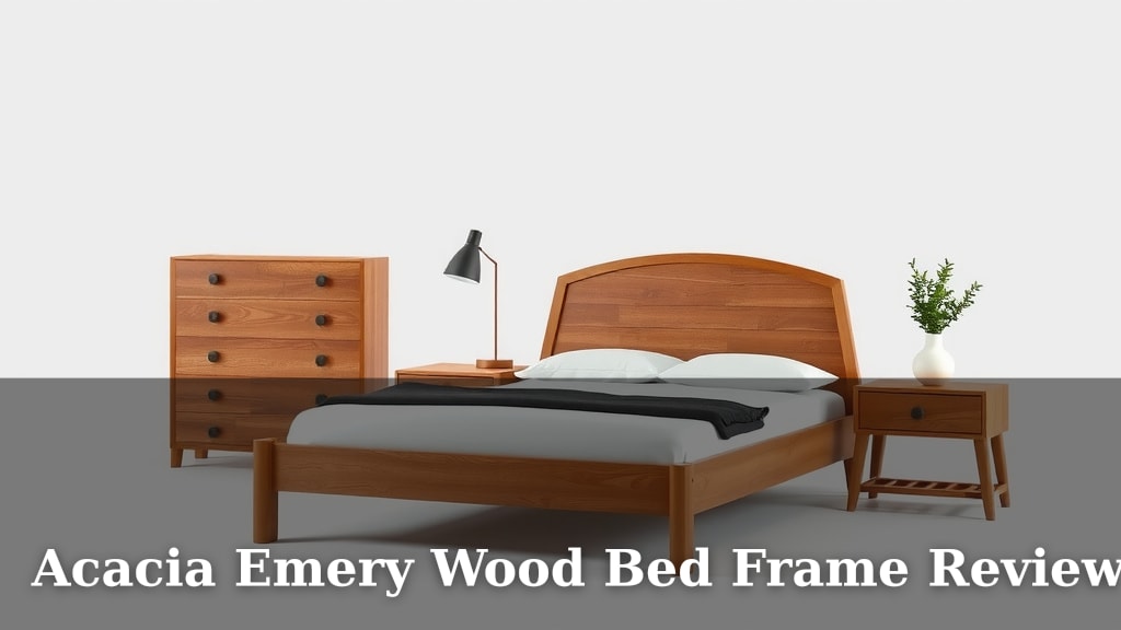 Acacia Emery Wood Bed Frame Review