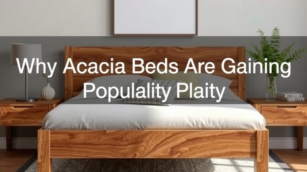 Why Acacia Wood Beds Are Gaining Popularity
