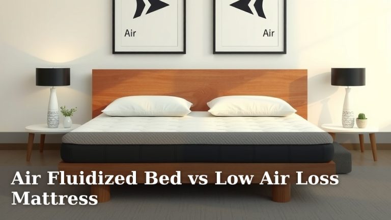 Air Fluidized Bed vs Low Air Loss Mattress