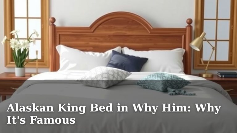 Alaskan King Bed in Why Him: Why It's Famous
