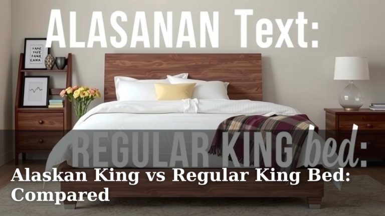 Alaskan King vs Regular King Bed: Compared