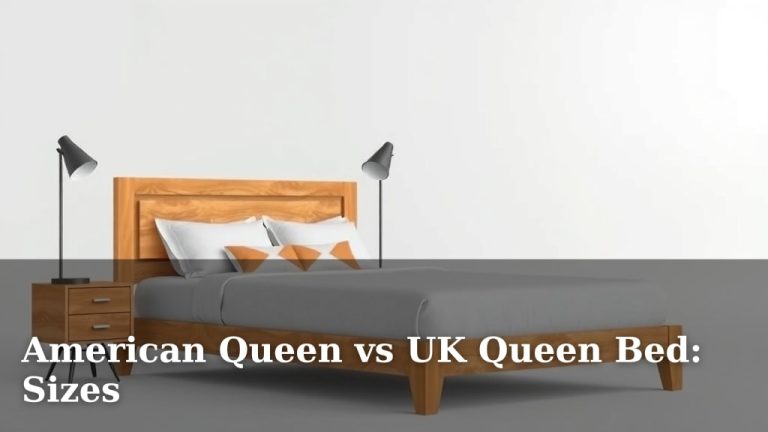 American Queen vs UK Queen Bed: Sizes