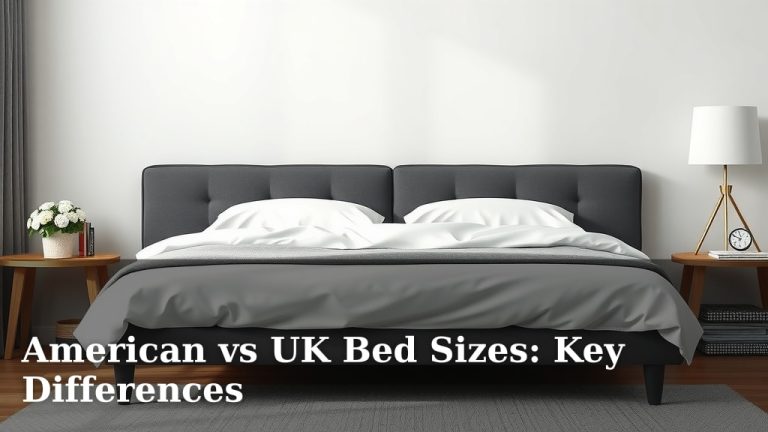 American vs UK Bed Sizes: Key Differences