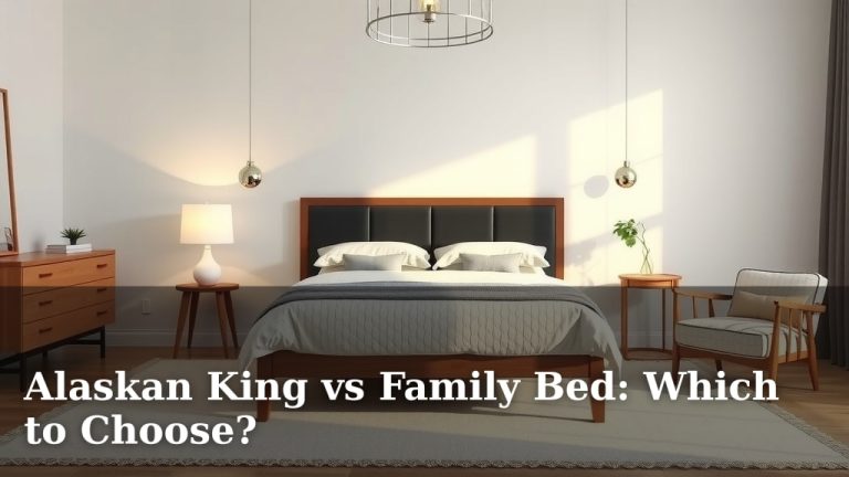 Alaskan King vs Family Bed: Which to Choose?